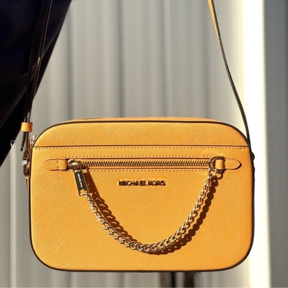 Michael Kors Large EW Crossbody Bag Cider - Picture 1 of 9